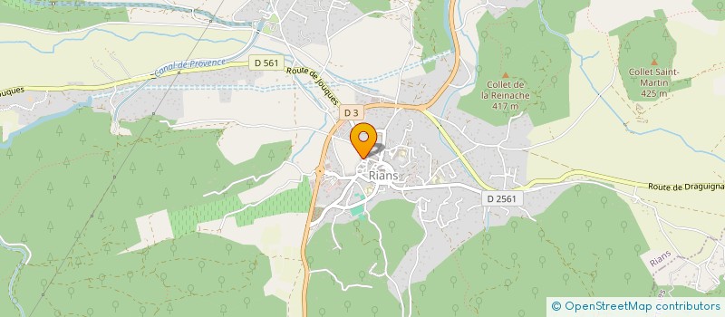 localisation de l'entreprise MONSIEUR ROMAIN PERDRIAUD  RIANS