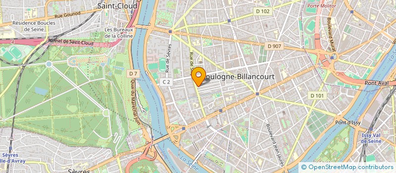 localisation de l'entreprise MONSIEUR ROMAIN PERES à BOULOGNE-BILLANCOURT