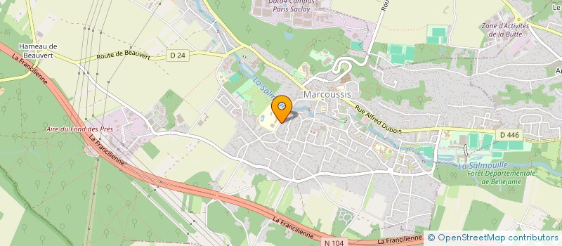 localisation de l'entreprise MONSIEUR ROMAIN PERNOT  MARCOUSSIS