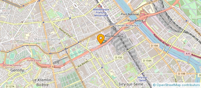 localisation de l'entreprise MONSIEUR ROMAIN PETER  PARIS