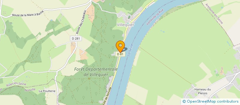 localisation de l'entreprise MONSIEUR ROMAIN PETIT  RIVES-EN-SEINE