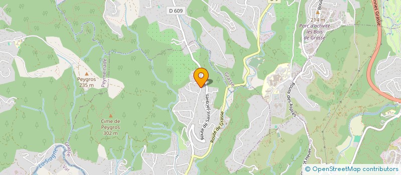 localisation de l'entreprise MONSIEUR ROMAIN PEYNE  AURIBEAU-SUR-SIAGNE