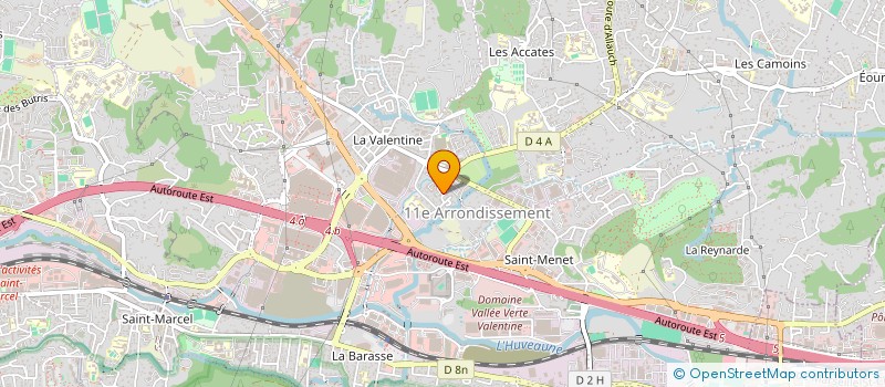 localisation de l'entreprise MONSIEUR ROMAIN PEYRONNE à MARSEILLE