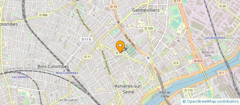 localisation de l'entreprise MONSIEUR ROMAIN PHILIPP à ASNIERES-SUR-SEINE
