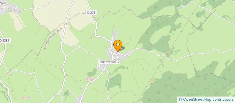 localisation de l'entreprise MONSIEUR ROMAIN PHILIPPE  LES PREMIERS SAPINS