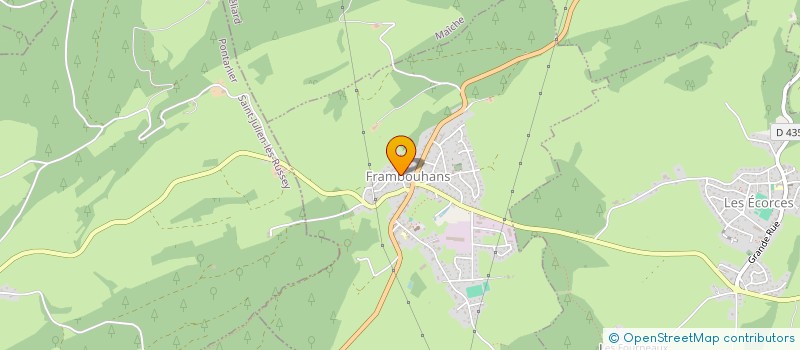 localisation de l'entreprise MONSIEUR ROMAIN PHILIPPE  FRAMBOUHANS