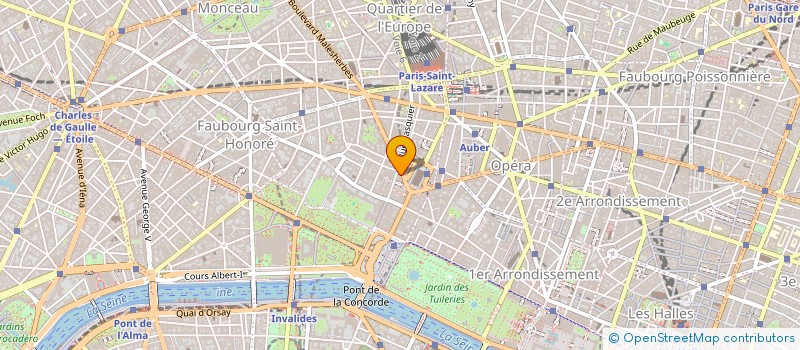 localisation de l'entreprise MONSIEUR ROMAIN PICARD  PARIS