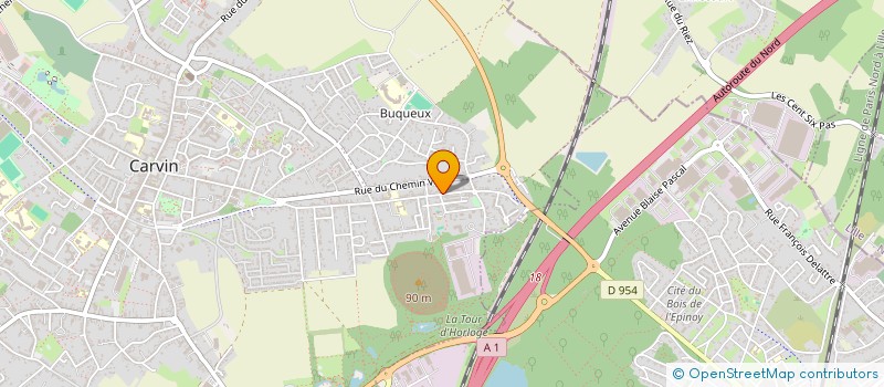 localisation de l'entreprise MONSIEUR ROMAIN PICAVET  CARVIN