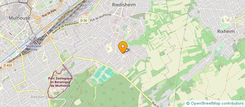 localisation de l'entreprise MONSIEUR ROMAIN PICCITTO  RIEDISHEIM