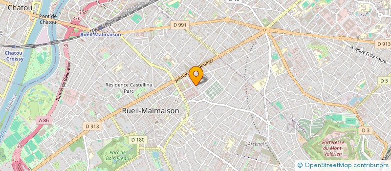 localisation de l'entreprise MONSIEUR ROMAIN PICHON-SINTES à RUEIL-MALMAISON