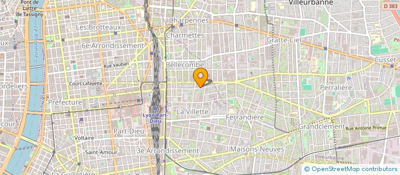 localisation de l'entreprise MONSIEUR ROMAIN PICOCHE  LYON