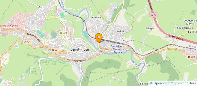 localisation de l'entreprise MONSIEUR ROMAIN PIERRARD à SAINT-FLOUR
