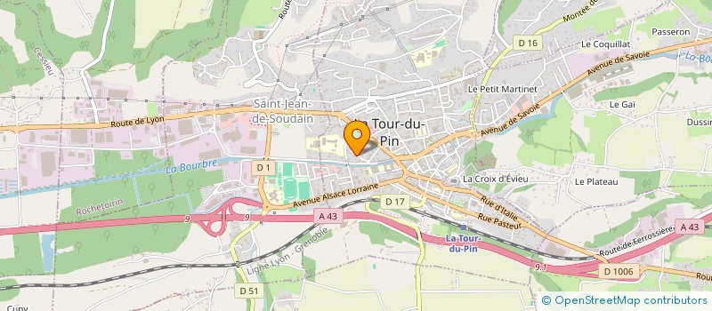 localisation de l'entreprise MONSIEUR ROMAIN PIERRE à BOURGOIN-JALLIEU