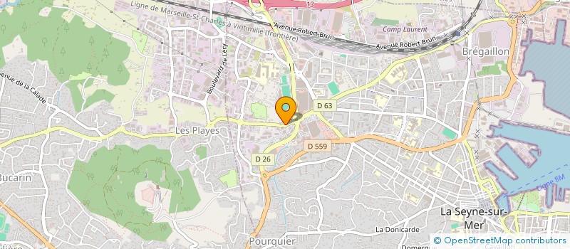 localisation de l'entreprise MONSIEUR ROMAIN PIERRE COSTAGLIOLA  LA SEYNE-SUR-MER