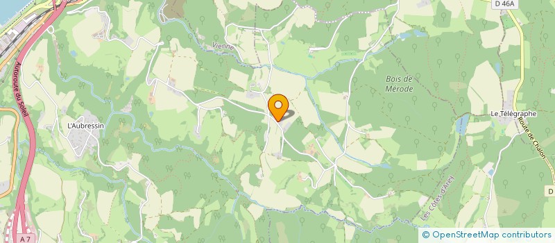 localisation de l'entreprise MONSIEUR ROMAIN PIERRE MAESTRI  REVENTIN-VAUGRIS