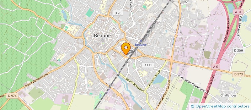 localisation de l'entreprise MONSIEUR ROMAIN PILLOT à BEAUNE
