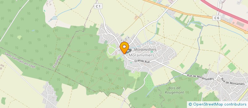 localisation de l'entreprise MONSIEUR ROMAIN PINDRAIS  MORAINVILLIERS