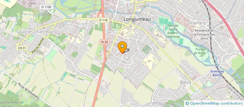 localisation de l'entreprise MONSIEUR ROMAIN PINO HODAR à LONGJUMEAU
