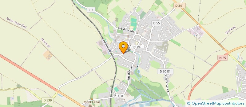 localisation de l'entreprise MONSIEUR ROMAIN PIPART  LORREZ-LE-BOCAGE-PREAUX