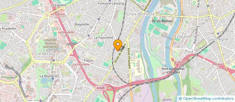 localisation de l'entreprise MONSIEUR ROMAIN PIQUEMAL  TOULOUSE