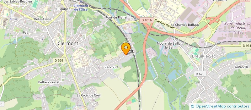 localisation de l'entreprise MONSIEUR ROMAIN PIRON  BREUIL-LE-VERT