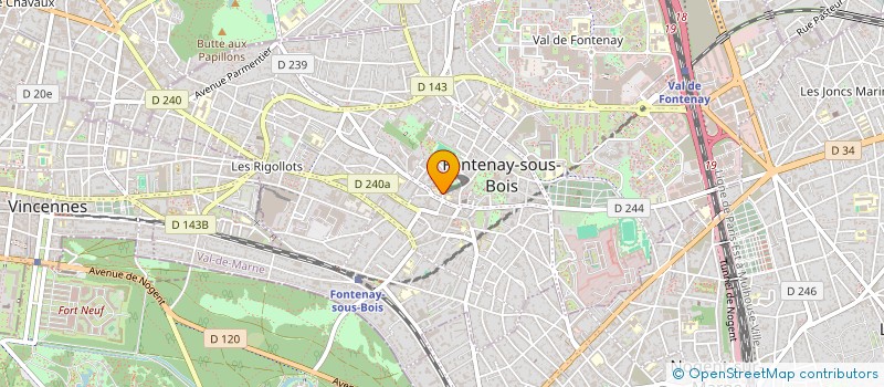 localisation de l'entreprise MONSIEUR ROMAIN PLAT à FONTENAY-SOUS-BOIS