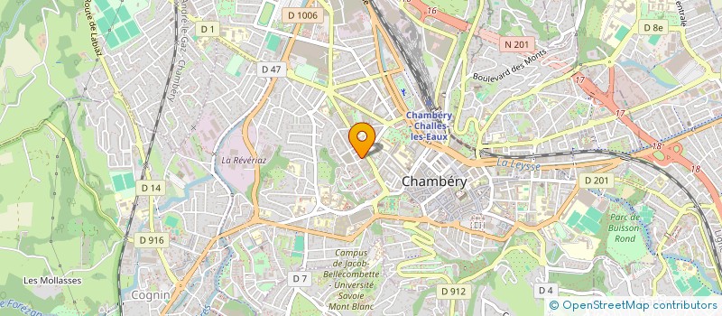 localisation de l'entreprise MONSIEUR ROMAIN POCACHARD à CHAMBERY