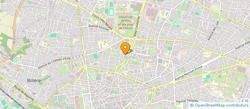 localisation de l'entreprise MONSIEUR ROMAIN POHLER à PAU