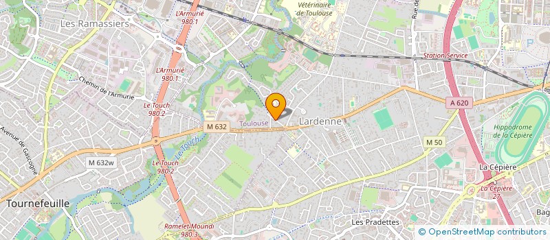 localisation de l'entreprise MONSIEUR ROMAIN POILANE à TOULOUSE