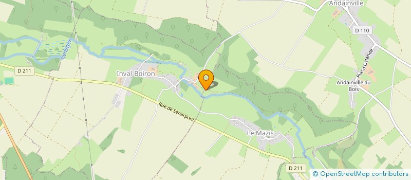 localisation de l'entreprise MONSIEUR ROMAIN POIRET  LE MAZIS