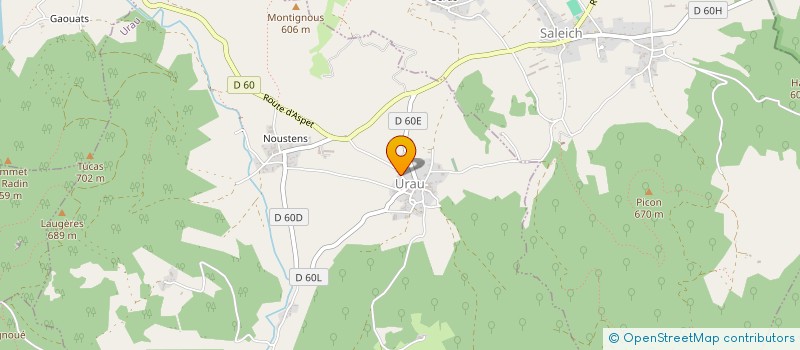 localisation de l'entreprise MONSIEUR ROMAIN POLAKOFF  URAU