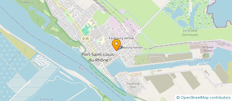 localisation de l'entreprise MONSIEUR ROMAIN POLIAS à PORT-SAINT-LOUIS-DU-RHONE