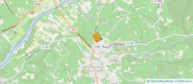 localisation de l'entreprise MONSIEUR ROMAIN POLLONNI à NYONS