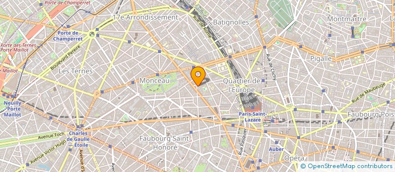 localisation de l'entreprise MONSIEUR ROMAIN POMAREDE  PARIS