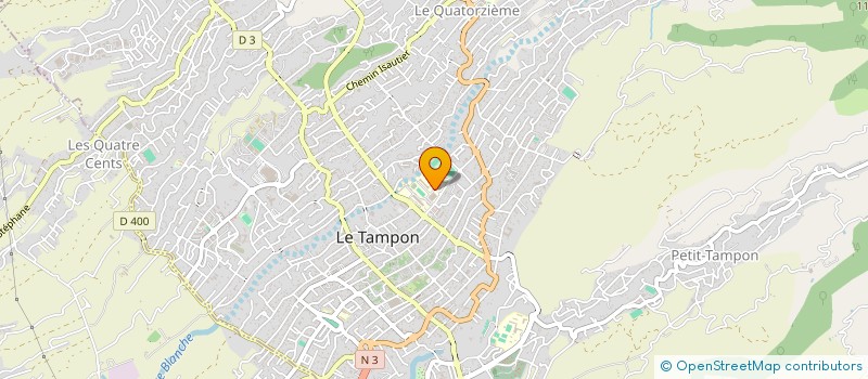 localisation de l'entreprise MONSIEUR ROMAIN POTHIN à LE TAMPON