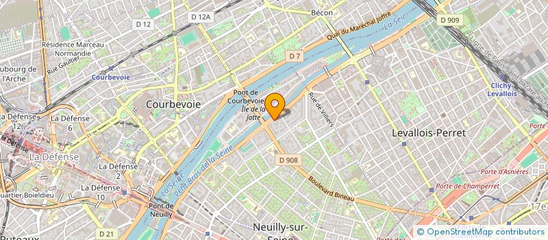 localisation de l'entreprise MONSIEUR ROMAIN POUPARD à NEUILLY-SUR-SEINE