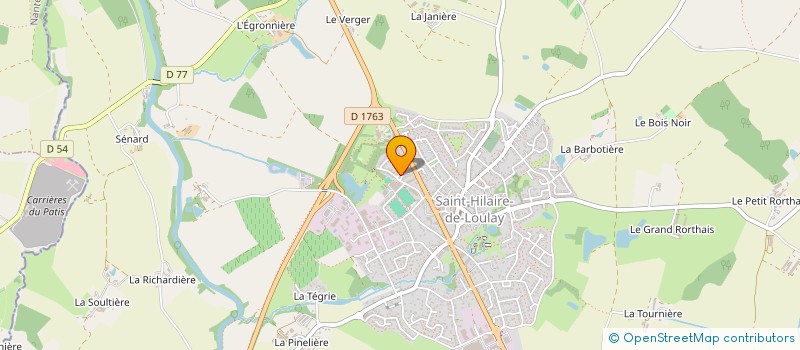 localisation de l'entreprise MONSIEUR ROMAIN POUPELIN à MONTAIGU-VENDEE