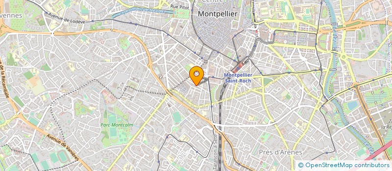 localisation de l'entreprise MONSIEUR ROMAIN PRADEL à MONTPELLIER
