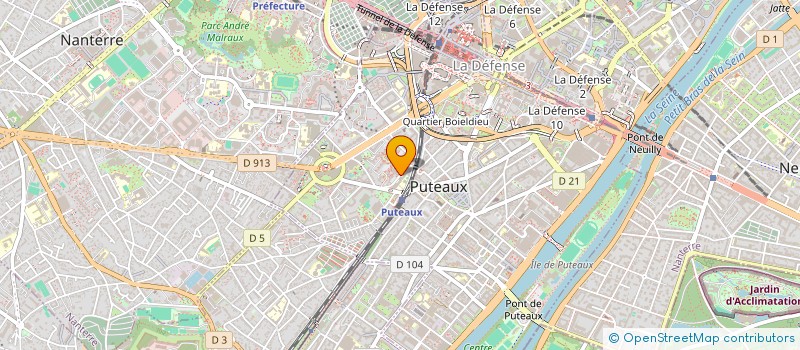 localisation de l'entreprise MONSIEUR ROMAIN PREAUDOT  PUTEAUX