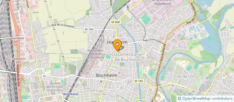 localisation de l'entreprise MONSIEUR ROMAIN PRESENT  HNHEIM