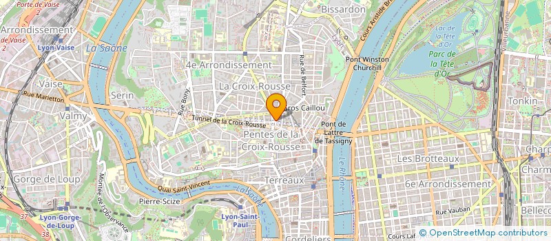 localisation de l'entreprise MONSIEUR ROMAIN PREVOST à LYON