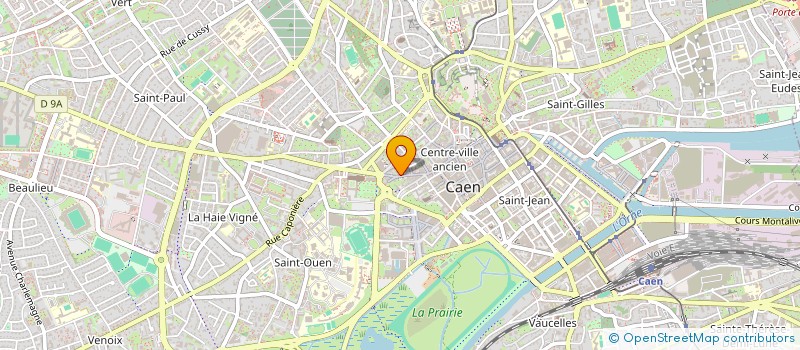 localisation de l'entreprise MONSIEUR ROMAIN PREVOST à CAEN