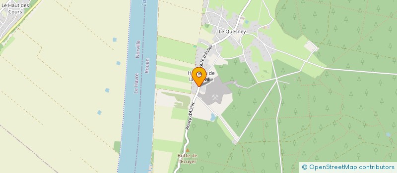 localisation de l'entreprise MONSIEUR ROMAIN PRIEUX  VATTEVILLE-LA-RUE