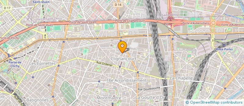 localisation de l'entreprise MONSIEUR ROMAIN PROCISSI  PARIS