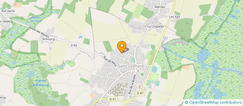 localisation de l'entreprise MONSIEUR ROMAIN PRODHOMME  SAINT-LYPHARD