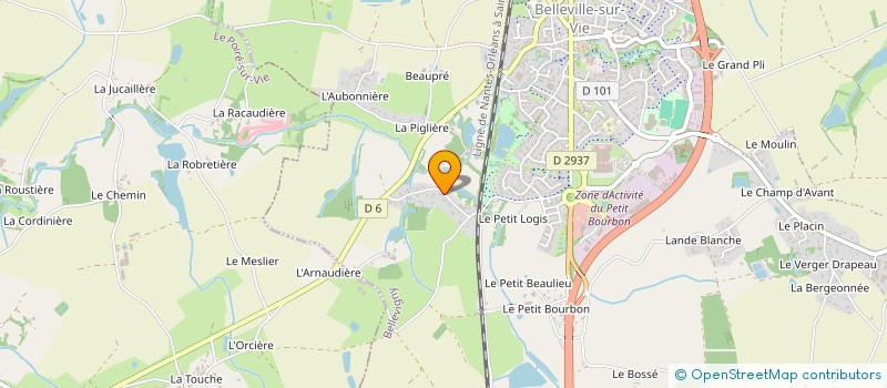 localisation de l'entreprise MONSIEUR ROMAIN PROUTEAU à BELLEVIGNY