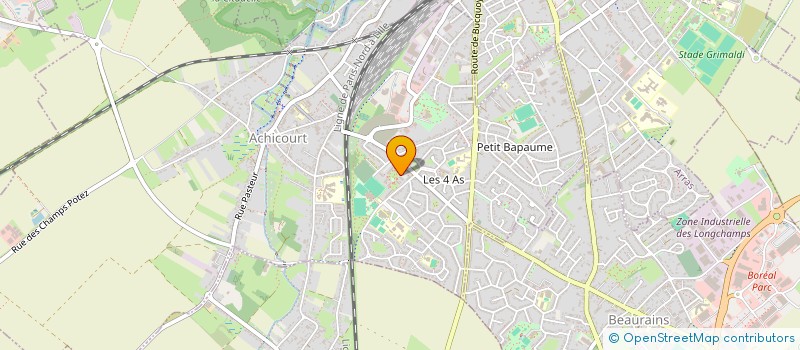 localisation de l'entreprise MONSIEUR ROMAIN PRUVOST  ACHICOURT