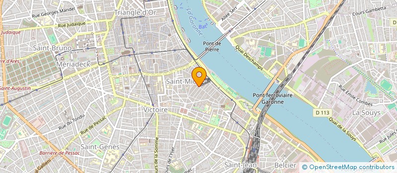 localisation de l'entreprise MONSIEUR ROMAIN PUJOLS-BENOIT à BORDEAUX