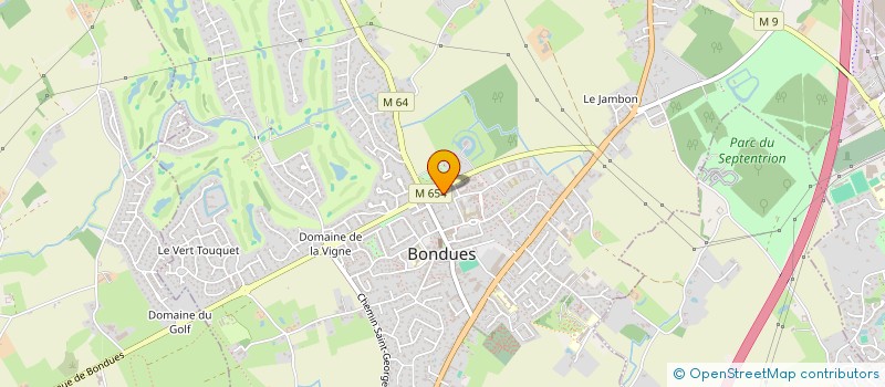 localisation de l'entreprise MONSIEUR ROMAIN PUTEANUS  BONDUES