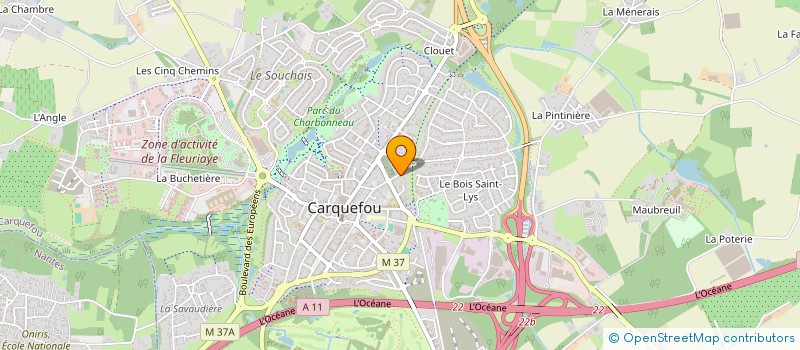 localisation de l'entreprise MONSIEUR ROMAIN QUERE  CARQUEFOU